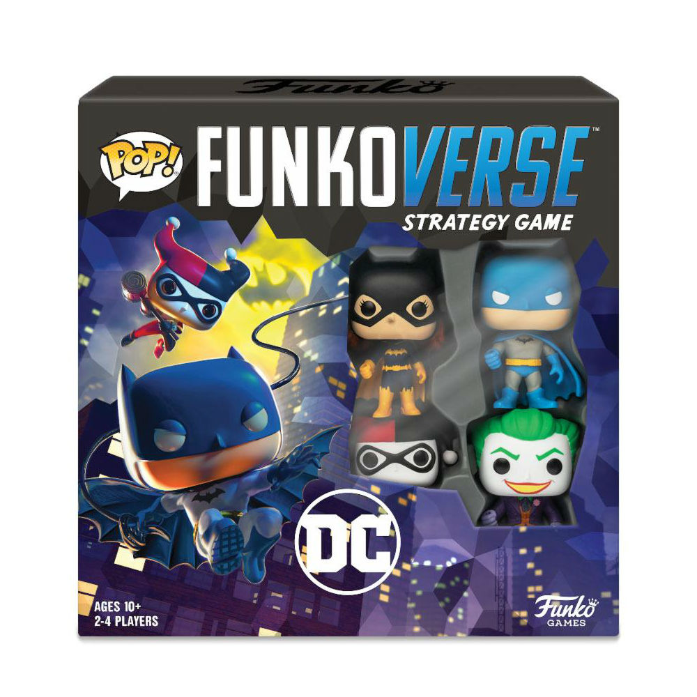 DC Comics - DC Comics Funkoverse Board Game 4 Character Base Set