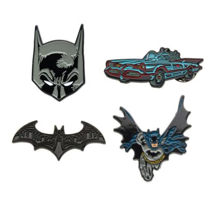 Batman DC Comics 4 pack pins