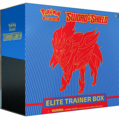 Elite Trainer Box Zamazenta Pokemon Nintendo Sword Shield