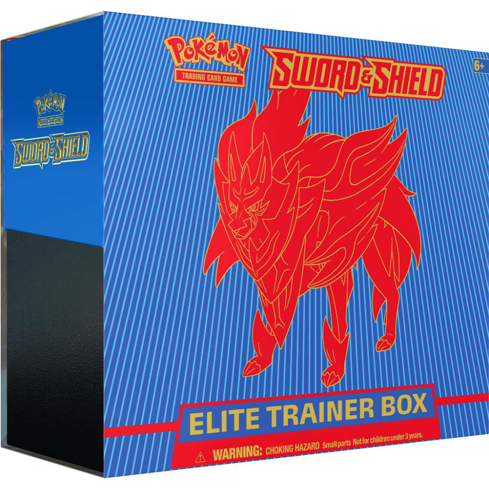Pokemon - Sword and Shield Elite Trainer Box Zamazenta