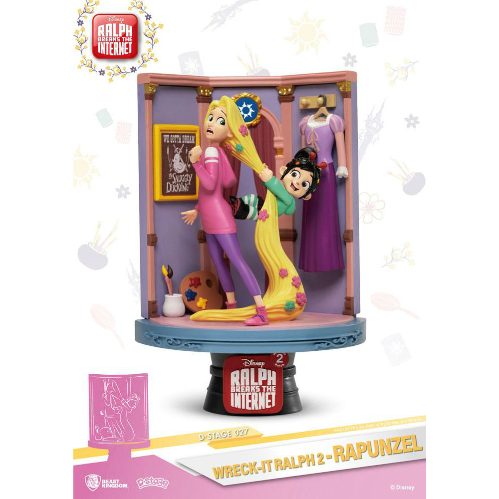Disney - Wreck It Ralph Rapunzel & Penelope Diorama D-stage