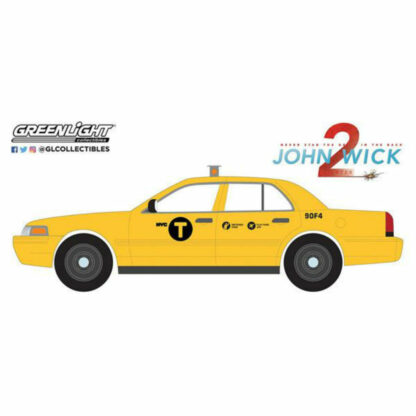 John Wick Diecast Model 1/24 Ford Crown Victoria Taxi
