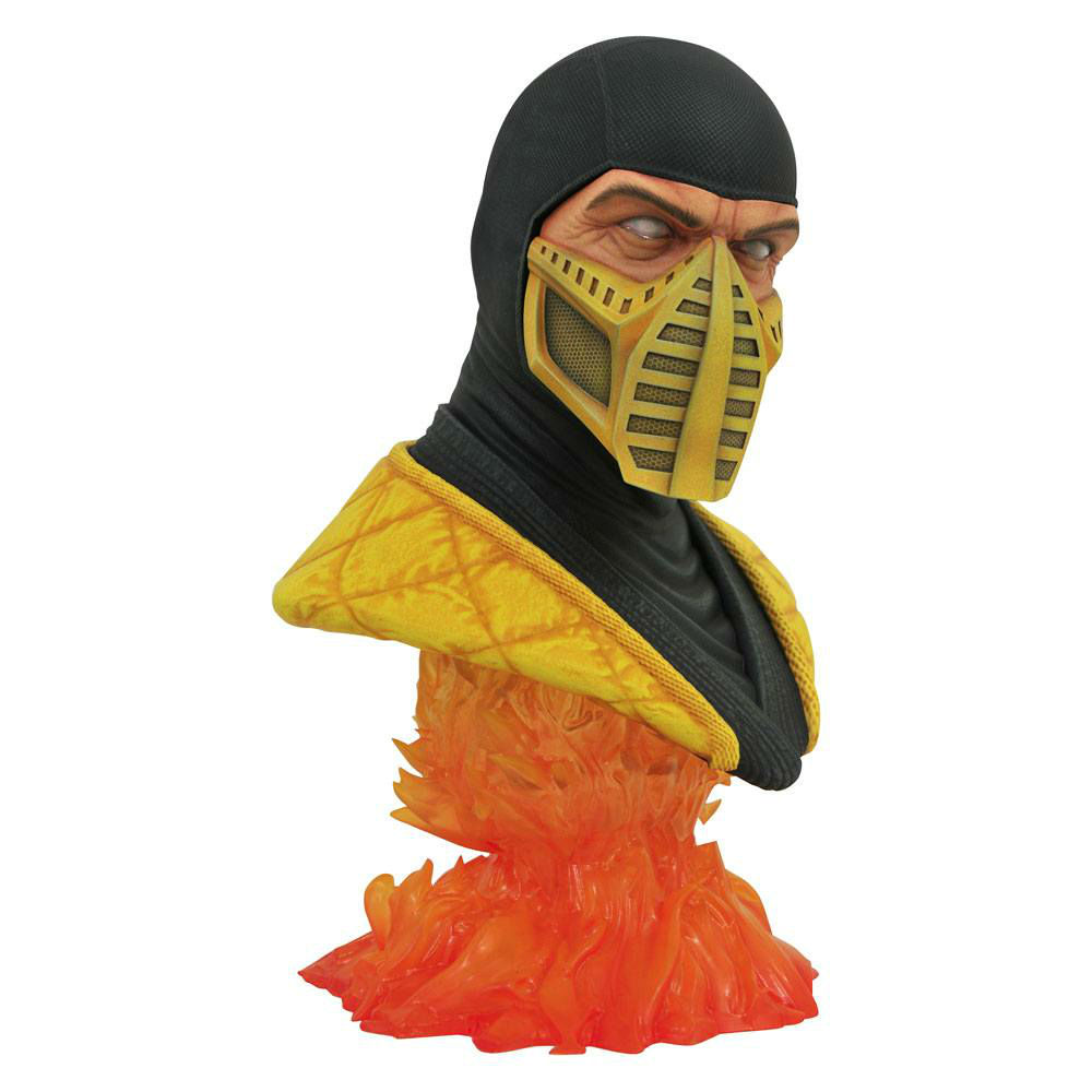 Mortal Kombat Legends 3D bust Scorpion