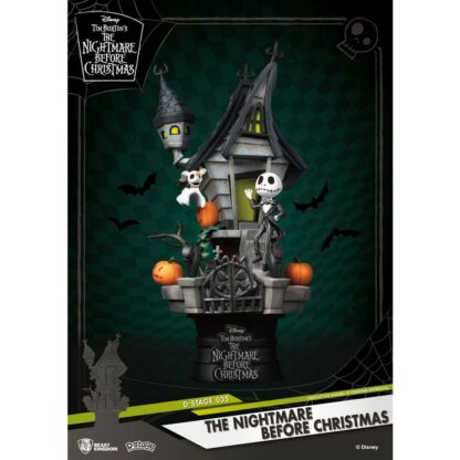 Nightmare before christmas D-stage Diorama Jack's Haunted House Disney