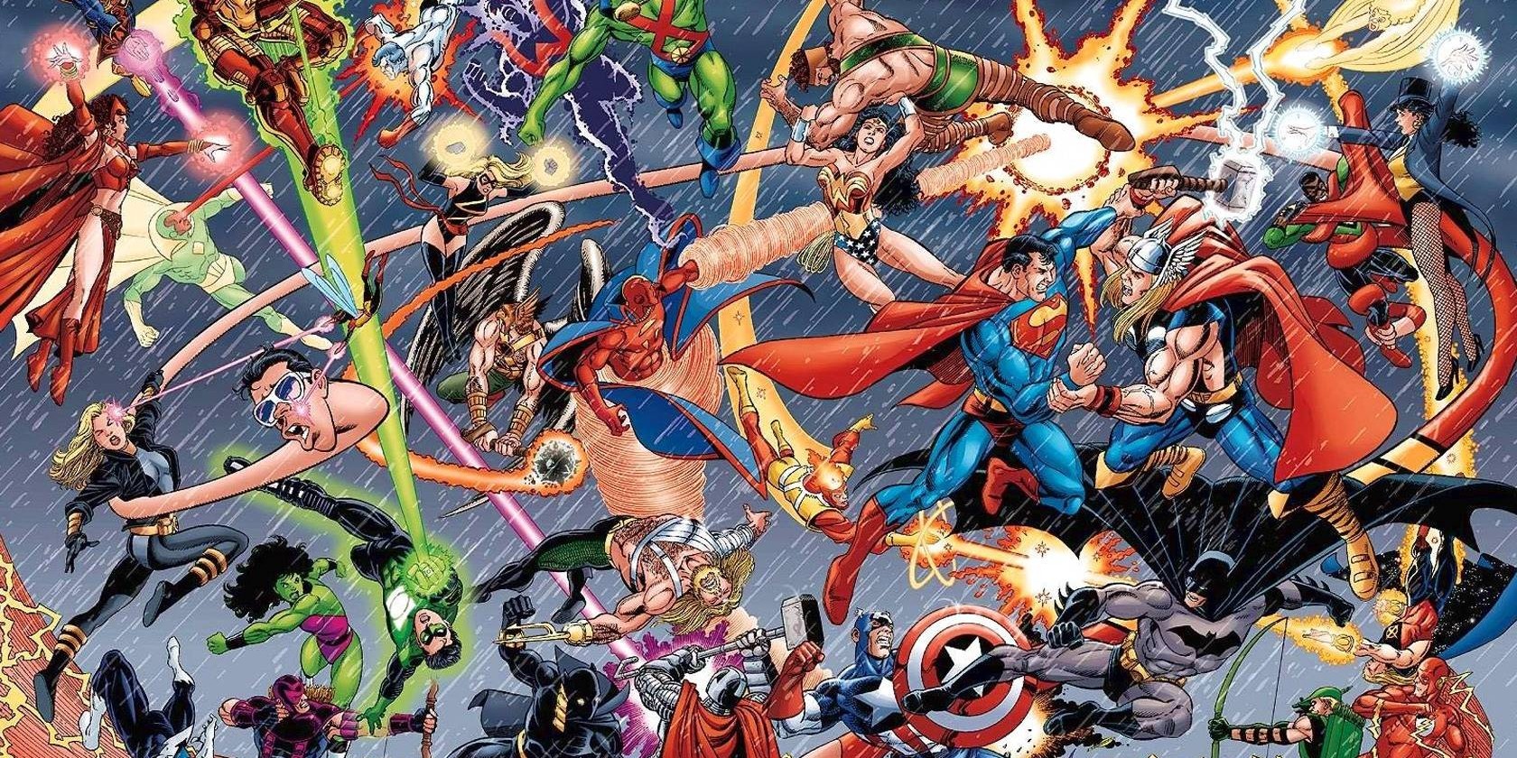 8 Personages die DC Comics van Marvel heeft gekopieerd