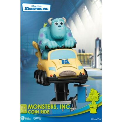 Monsters Inc. Ride series Coin D-stage PVC Diorama Mike Sully