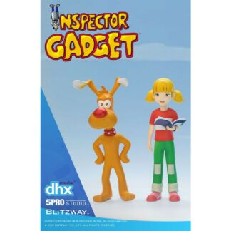 Inspector Gadget Mega Hero action figure 2-pack 1/12 Brain Penny series