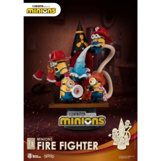 Minions PVC Diorama D-stage Fire Fighter
