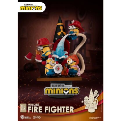 Minions PVC Diorama D-stage Fire Fighter