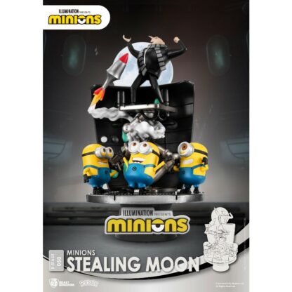 Minions D-stage Beast Kingdom Stealing Moon Diorama PVC