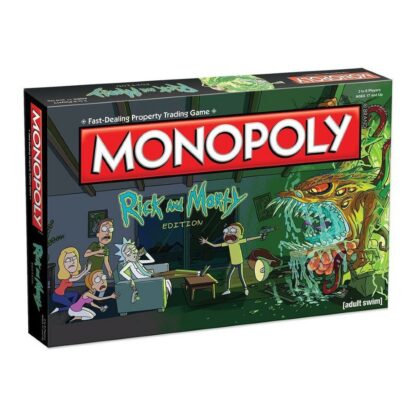 Rick and Morty bordspel Monopoly Series Hasbro