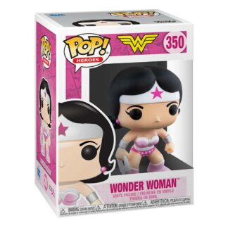 DC Comics Funko Pop Wonder Woman Breast Cancer Awareness