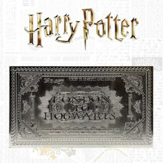 Harry Potter replica Hogwarts train ticket limited edition silver plated