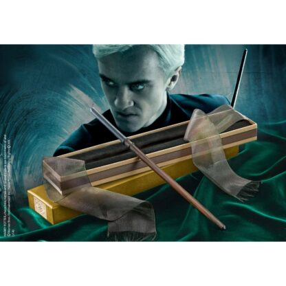 Harry Potter wand Draco Malfoy movies replica Noble Collection