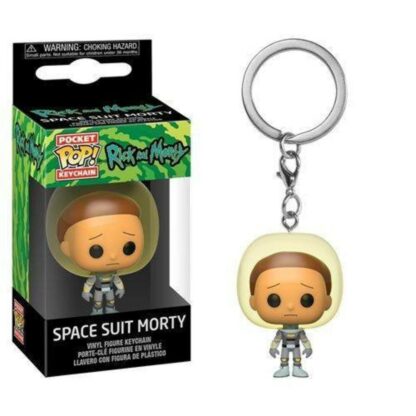 Rick & Morty pocket pop space suit Morty sleutelhanger series Funko
