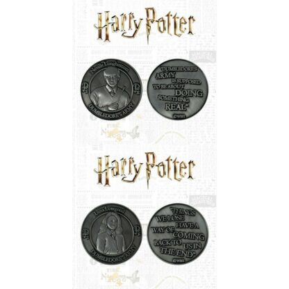 Harry Potter collectable coin 2-pack Dumbledore's Army Neville Luna Limited Edition