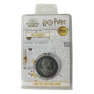 Harry Potter collectable coin Voldemort movies Limited Edition