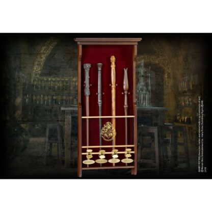 Harry Potter four character wand display noble collection