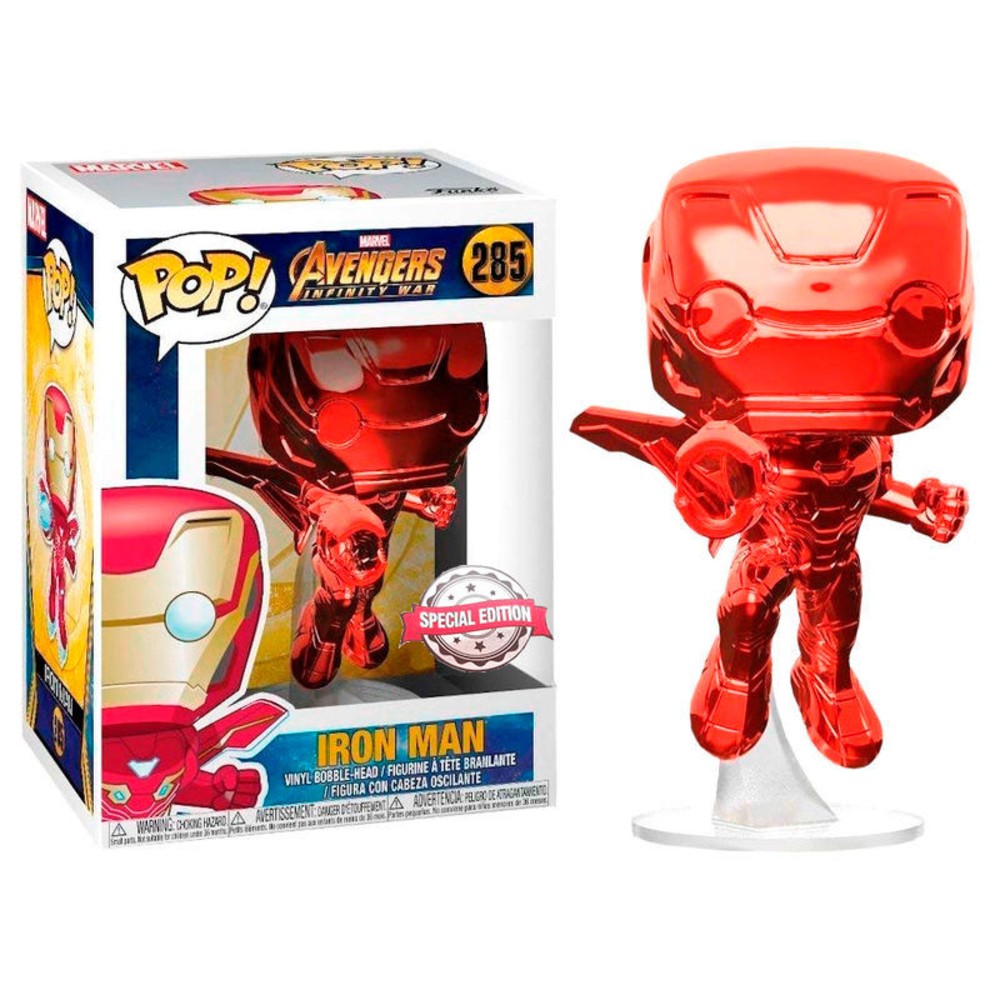 Iron Man - Funko Pop Infinity War red exclusive 9 cm