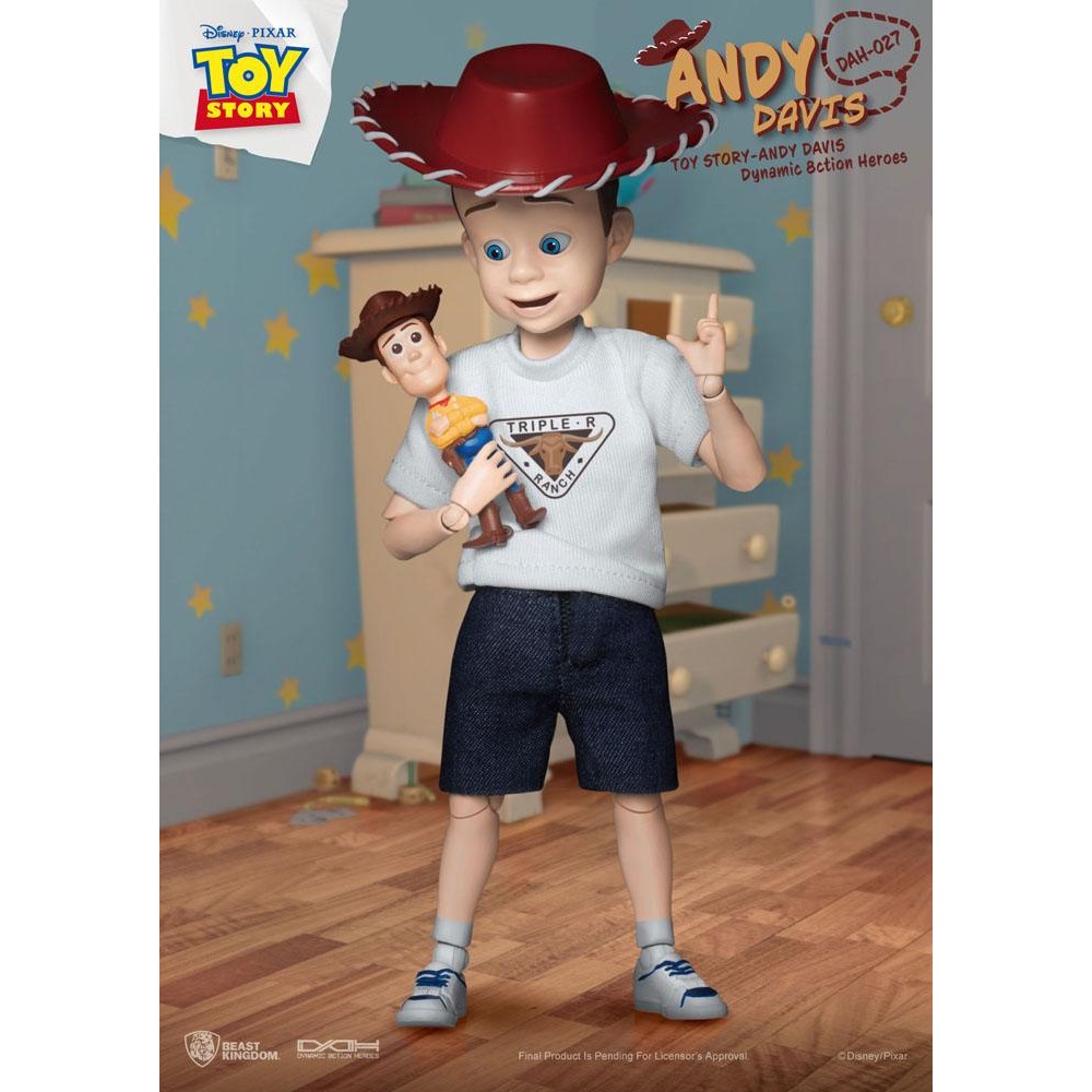 oog Diploma timmerman Toy Story - Dynamic 8ction Heroes Action Figure Andy Davis 21 cm -  Collecthors : Collecthors