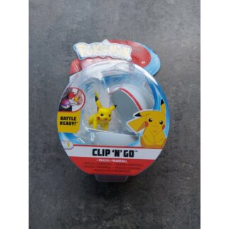 Pokémon Pokéball Pikachu BOTI Clip 'n' go