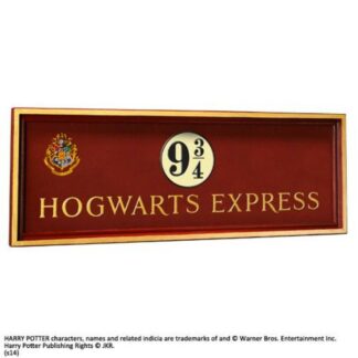 Harry Potter wall plaque Hogwarts Express movies