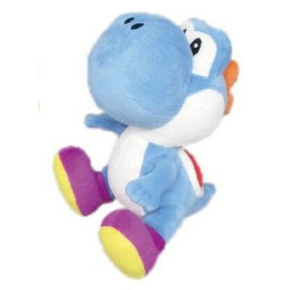 Super Mario bros blue yoshi knuffel