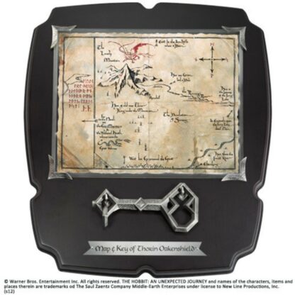 Hobbit Thorin's Key Map Full Size movies Lord of the Rings
