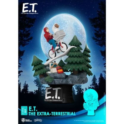 E.T. D-stage pvc diorama Iconic scene movie Extra Terrestrial