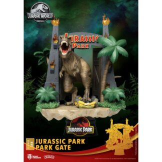 Jurassic Park D-stage PVC Diorama Park Gate