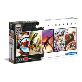 Marvel 80th anniversary panorama puzzel characters