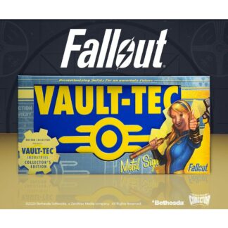 Fallout Metal Sign Vaul-tec games