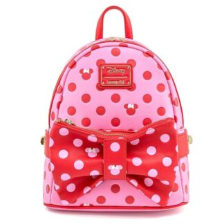 Loungefly Disney minnie Pink Polka Dot rugzak Backpack