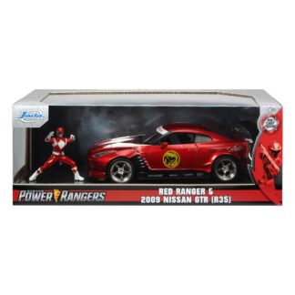 Power Rangers Diecast Model Nissan GT-R R35 Red Power Ranger