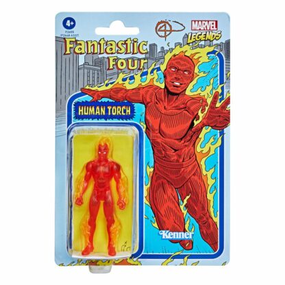 Human Torch Action figure retro collection