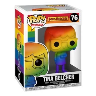 Bob's Burgers Pride Funko Pop Tina Belcher RNBW