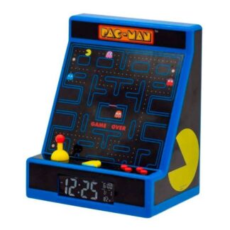 Pac-Man arcade machine lamp alarm clock