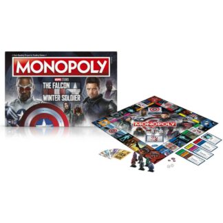 Falcon Winter Soldier Monopoly Marvel