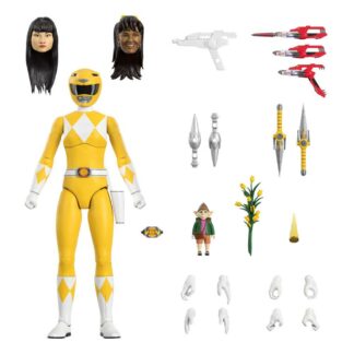 Power Rangers Yellow Ranger action figure Ultimates