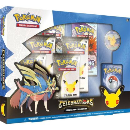 Pokémon Celebrations Deluxe Pin Collection Trading Card Game