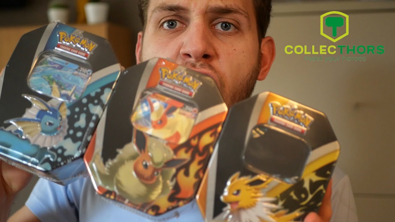 Deze Eevelutions Tins zijn crazy!! Pokémon Card Opening