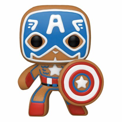Captain America Holiday Gingerbread Funko Pop