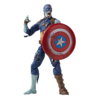 Zombie Captain America Marvel Legends action figure What If