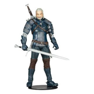 Witcher action figure Geralt Rivia Viper Armor Teal Dye