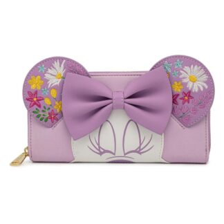 Disney Loungefly Wallet portemonnee Minnie Holding Flowers