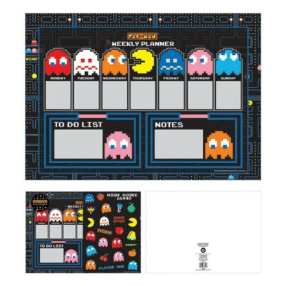 Pac-Man High Score Desk Planner stickers