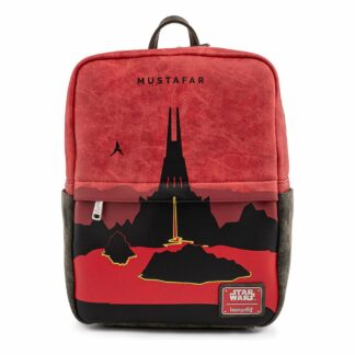 Star Wars Loungefly Backpack rugzak Lands Mustafar Square