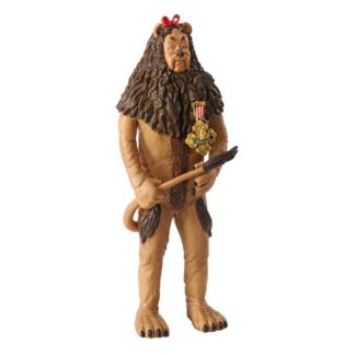 Wizard Oz Bendyfigs Bendable figure cowardly Lion Badge Courage