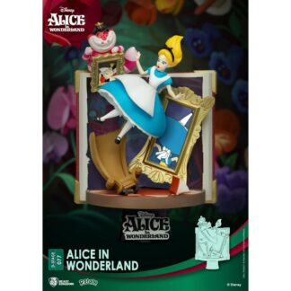 Disney Story Book Series D-stage PVC Diorama Alice Wonderland