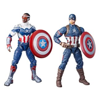 Marvel Legends action figure Captain America Sam Wilson Steve Rogers